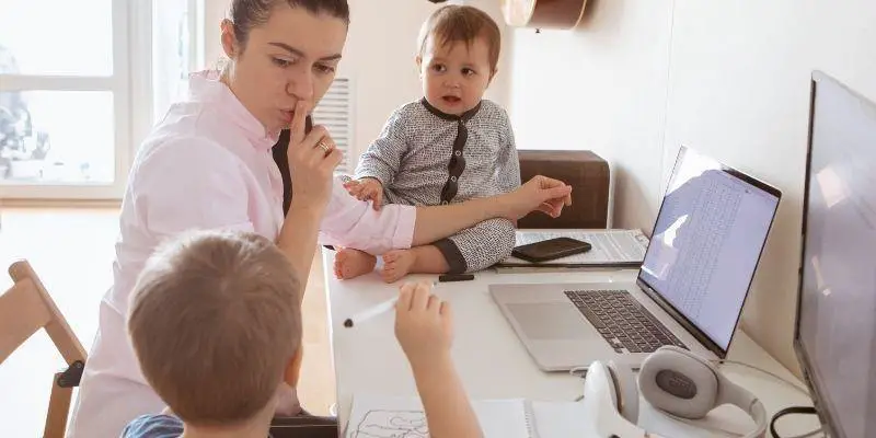 What To Do When Kids Interrupt You While Working?