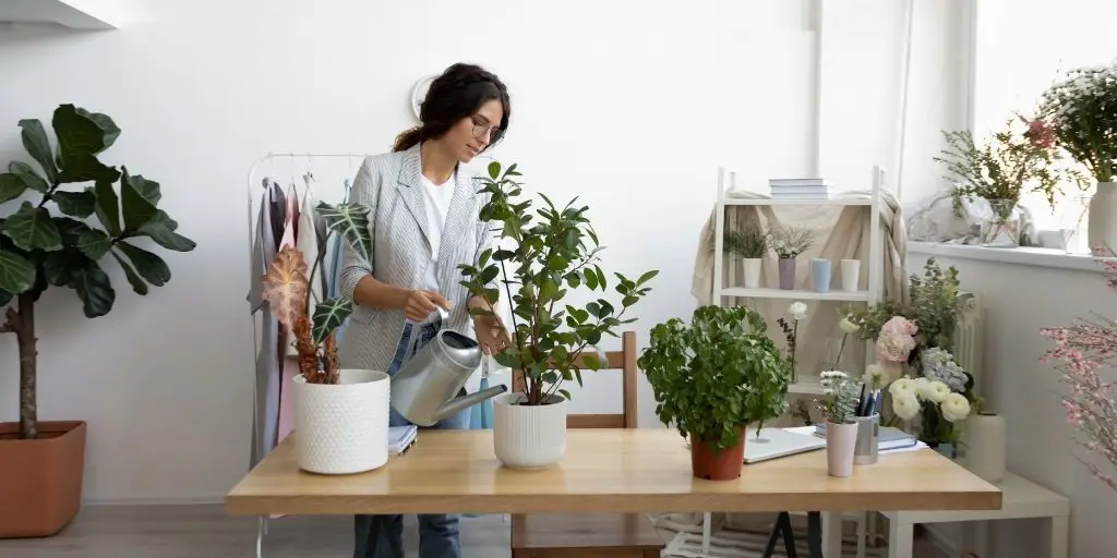 Plants In Office
